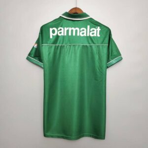 camiseta retro palmeiras verde dorsal