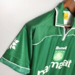 camiseta retro palmeiras verde pecho frontal