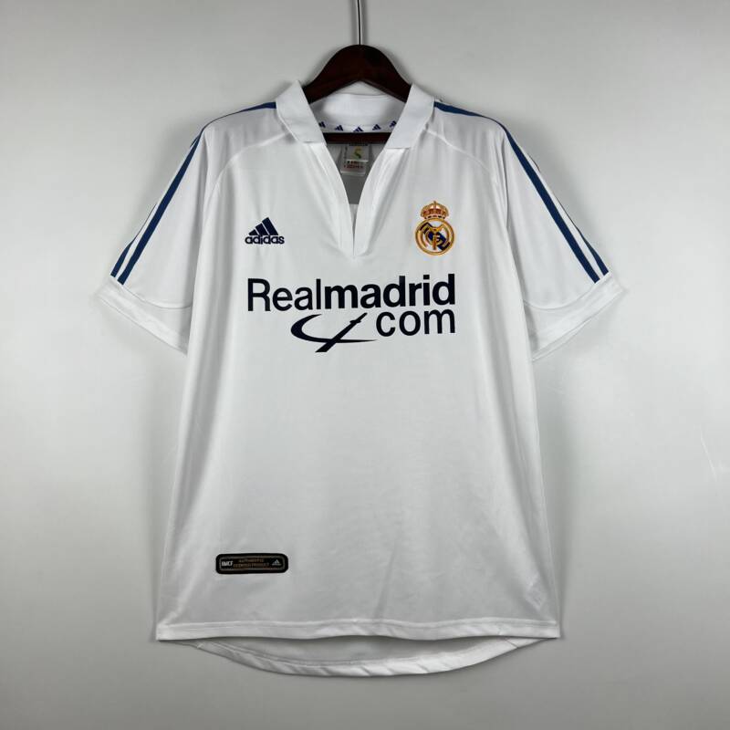 camiseta retro real madrid 2001-2002 camiseta retro real madrid 2001-2002