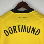 camiseta Borussia Dortmund 2024 cuello anterior