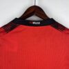 camiseta ac milán 2024 cuello anterior