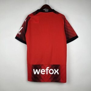 camiseta ac milán 2024 dorsal