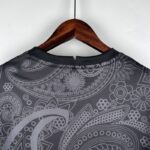 camiseta fc barcelona 2024 negro cuello anterior