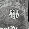camiseta fc barcelona 2024 negro escudo