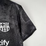 camiseta fc barcelona 2024 negromanga 2