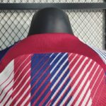 camiseta fc barcelona entrenamiento 2024 cuello anterior