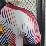 camiseta fc barcelona entrenamiento 2024 manga