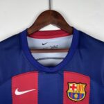 camiseta fc barcelona mujer 2024 cuello redondo