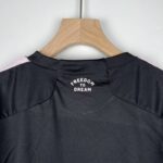 camiseta inter miami 2024 niño cuello anterior