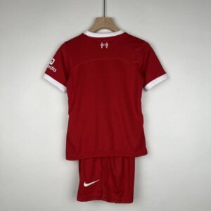 camiseta liverpool niño 2024 dorsal