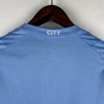 camiseta manchester city mujer 2024 cuello anterior