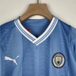 camiseta manchester city niño 2024 cuello en v