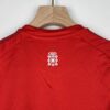 camiseta osasuna niño 2024 cuello anterior