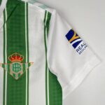camiseta real betis niño 2024 manga