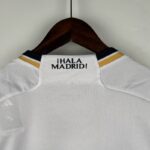 camiseta real madrid mujer 2024 cuello anterior