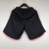 pantalón corto inter miami negro logo adidas