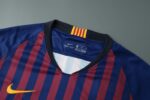 camiseta fc barcelona 2018 cuello