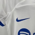 camiseta fc barcelona niño 2024 blanca logo nike