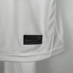 camiseta fc barcelona niño 2024 blanca parche