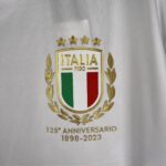 camiseta italia 2023 blanca escudo