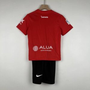 camiseta mallorca niño 2024 dorsal