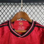 camiseta manchester united niño 2024 cuello redondo
