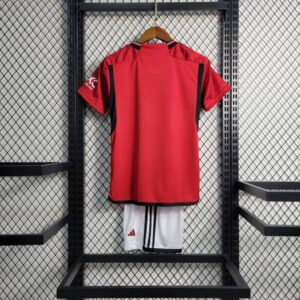camiseta manchester united niño 2024 dorsal