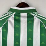 camiseta real betis 1995 cuello aterior