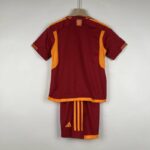 camiseta roma niño 2024 dorsal
