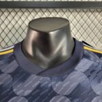 2a equipación real madrid cuello redondo