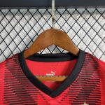 ac milan camiseta 2024 cuello
