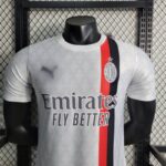 Camiseta ac milan segunda equipacion frontal