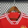benfica camiseta 2024 cuello en v con parche central
