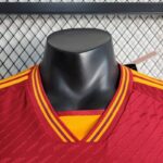 camiseta as roma 2024 cuello
