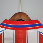 camiseta atletico de madrid 1997 cuello anterior