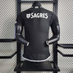 camiseta benfica negra 2024 dorsal