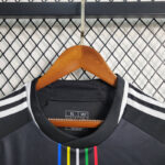 camiseta benfica negra 2024 fan cuello redondo