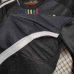 camiseta benfica negra 2024 fan lateral