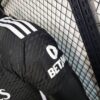 camiseta benfica negra 2024 manga