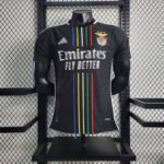 camiseta benfica negra 2024