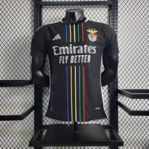 camiseta benfica negra 2024