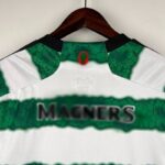 camiseta celtic 2024 cuello anteror