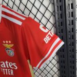 camiseta del benfica 2024 manga
