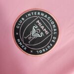 camiseta bordado inter de miami messi escudo