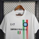 camiseta napoli blanca pecho frontal