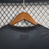 camiseta negra napoli cuello anterior