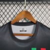 camiseta negra napoli cuello redondo