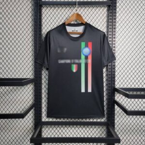 camiseta negra napoli