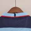 camiseta retro celta de vigo cuello anterior