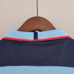 camiseta retro celta de vigo cuello anterior